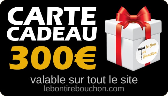 CarteCadeau LeBonTire Bouchon 300 min